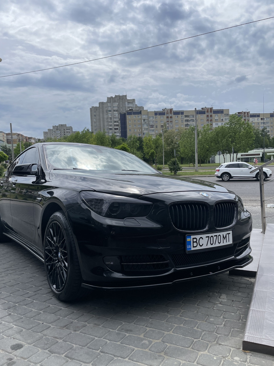 Спліттер BMW GT F07 елерон тюнінг обвіс