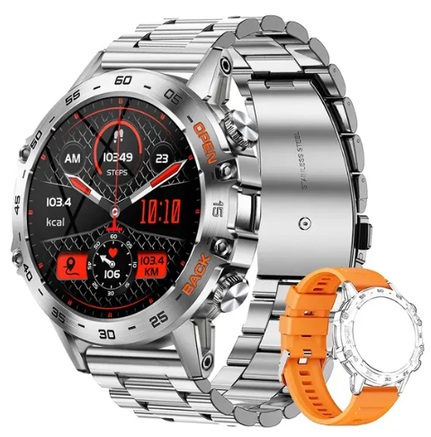 Smart watch k52 від бренду MELANDA тактичні смарт годинники,швидкий процессор потужна батарея міцний корпус