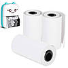 Набір 3шт Папір для міні принтера 57х25мм / Термопапір для принтера / Фотопапір для міні принтера