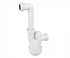 Сифон Prevex для збору конденсату Ventloc телескопічний, з кулькою всесередині (сухий затвор), з накидною