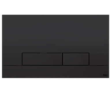 OLI кнопка Narrow до інсталяції OLIPURE, чорна soft-touch, механічна, фото 1