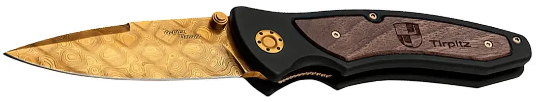 Ніж Boker Tirpitz Damascus Gold