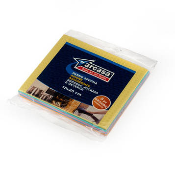 Серветки Arcasa целюлозні 20x18 см 5 шт. (DEP597-1)