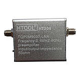 Малошумний підсилювач 0.1MHz-6GHz 20 дБ МШУ HT004 LNA, фото 2