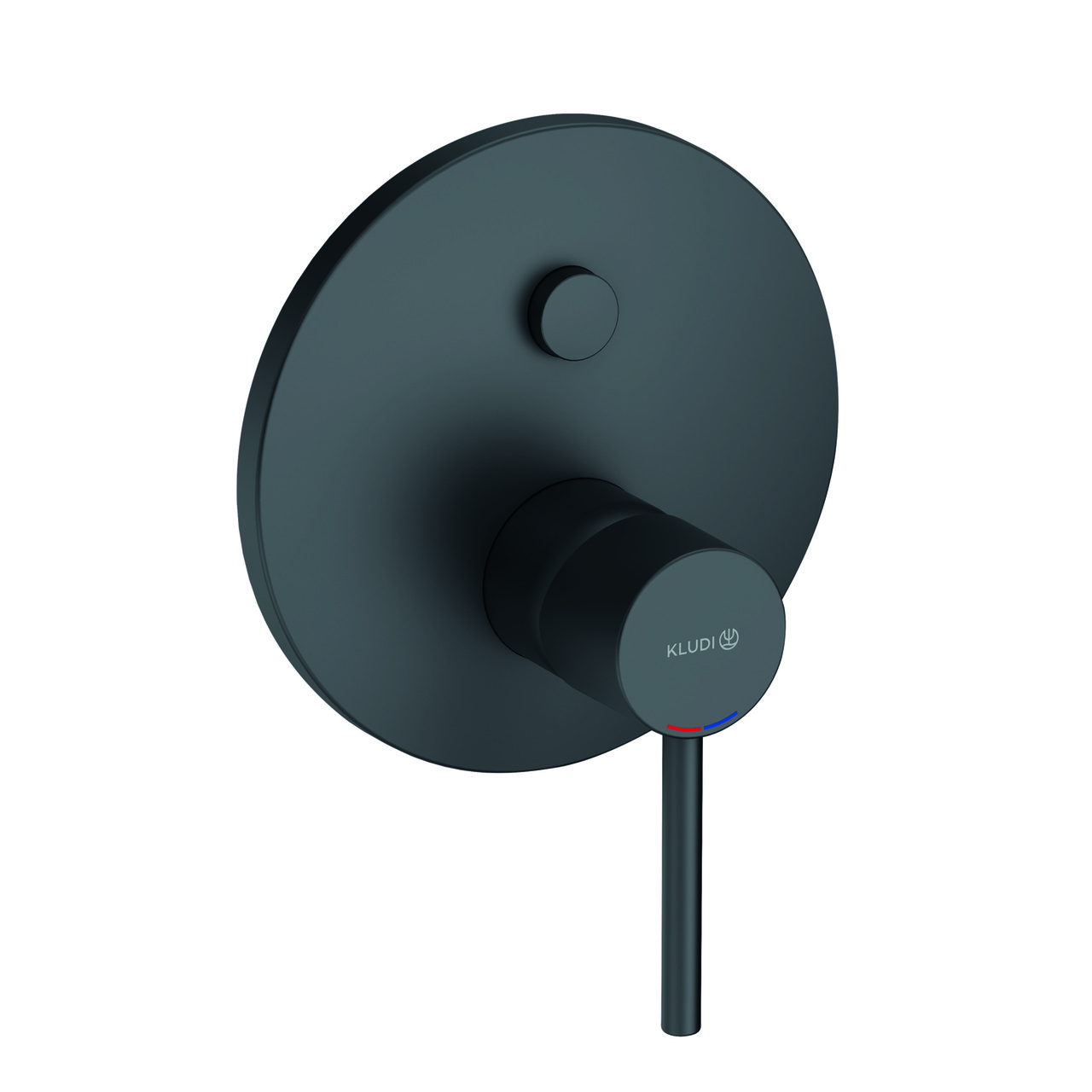 KLUDI BOZZ вбудований змішувач для ванни та душу; чoрный мат, фото 1