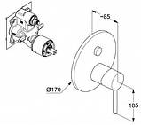 KLUDI BOZZ вбудований змішувач для ванни та душу; чoрный мат, фото 2