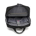 Рюкзак для ноутбука з USB-портом для зарядки, 40х30х12см, Чорний / Міський рюкзак для ноутбука, фото 7
