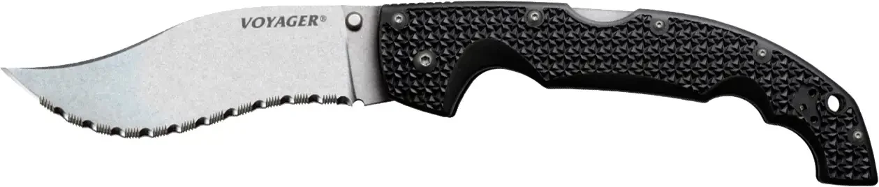 Ніж Cold Steel Voyager XL Vaquero, 10A, серрейтор