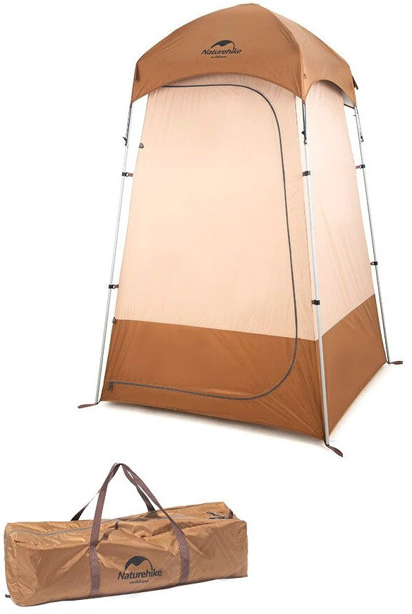 Намет душ/туалет Naturehike Shower Tent NH21ZP005 (Brown)