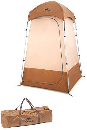 Намет душ/туалет Naturehike Shower Tent NH21ZP005 (Brown), фото 1