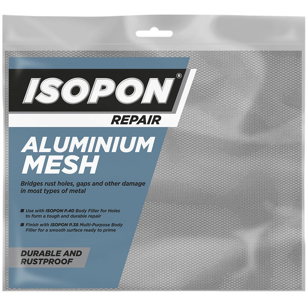 Сітка алюмінієва ISOPON Aluminium Mesh, 250 мм x 200 мм