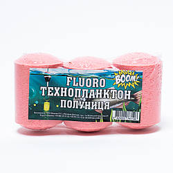 Технопланктон XXL Fluoro Boom спайка 3 штуки (Полуниця)