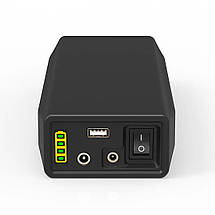 Портативний Power Bank 24000 mAh зовнішній акумулятор повербанк універсальний для смартфона Чорний, фото 3