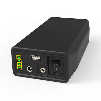 Портативний Power Bank 24000 mAh зовнішній акумулятор повербанк універсальний для смартфона Чорний, фото 1