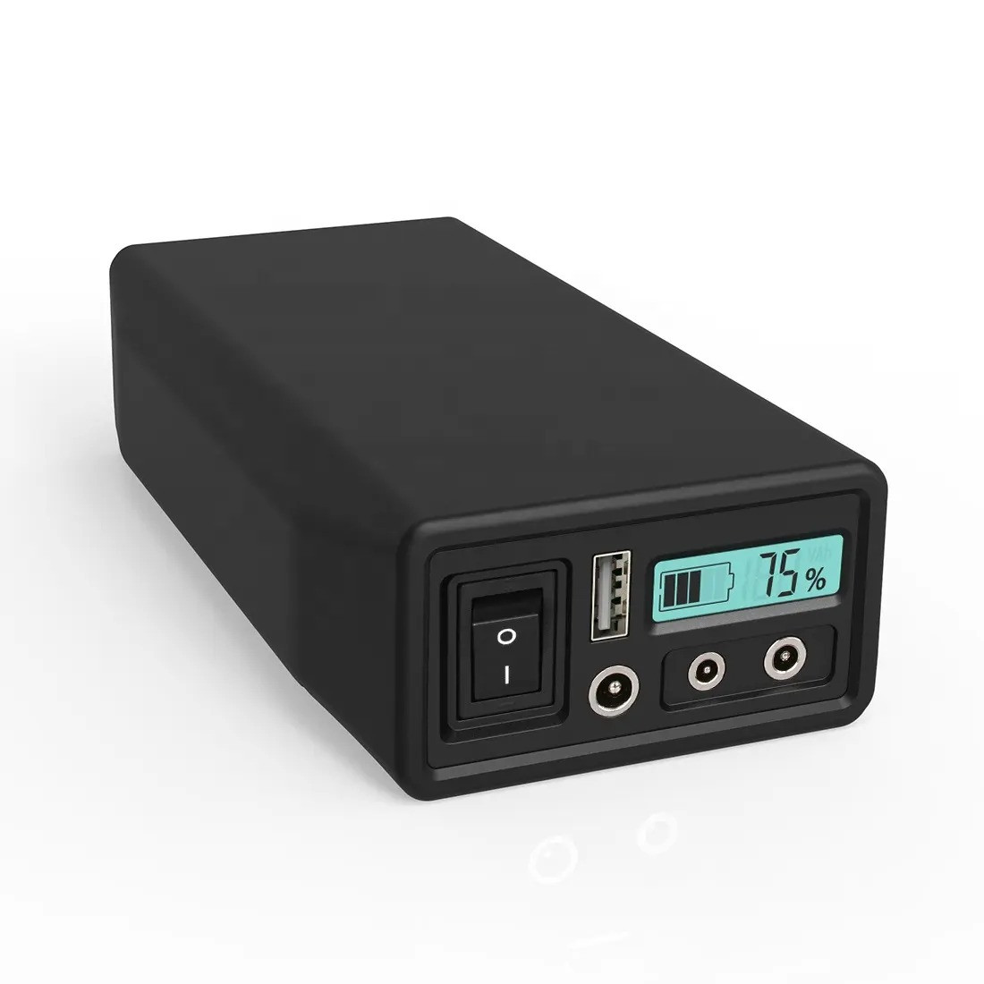 Портативний Power Bank 24000 mAh зовнішній акумулятор повербанк універсальний для смартфона Чорний