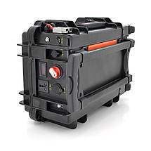Портативна сонячна електростанція Voltronic 1500W похідна туристична для кемпінгу з розеткою 220В, фото 6