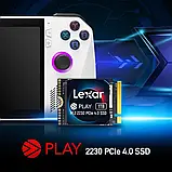 Lexar 1TB PLAY 2230 M.2 PCle 4.0 NVMe SSD накопичувач диск, фото 11