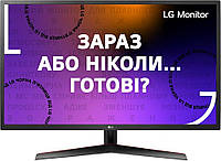 Монітор LG 23.8" LG 24MP60G-B D-Sub, HDMI, DP, Audio, IPS, 1ms, FreeSync
