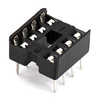 Панелька для мікросхем DIP-8 2.54мм крок гніздо для мікросхем