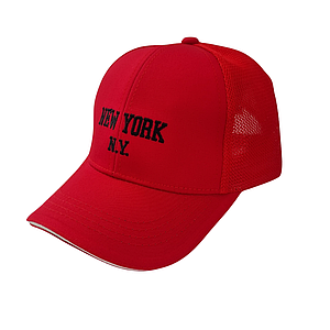 Бейсболка New York N.Y. сітка червоний