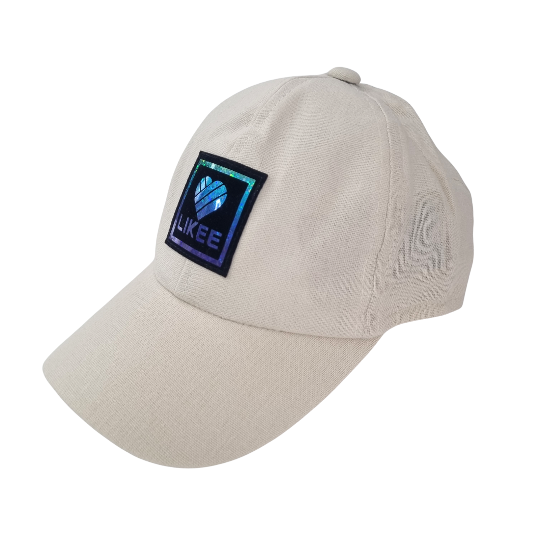 Кепка Likee. Льон р.52 св.бежевий