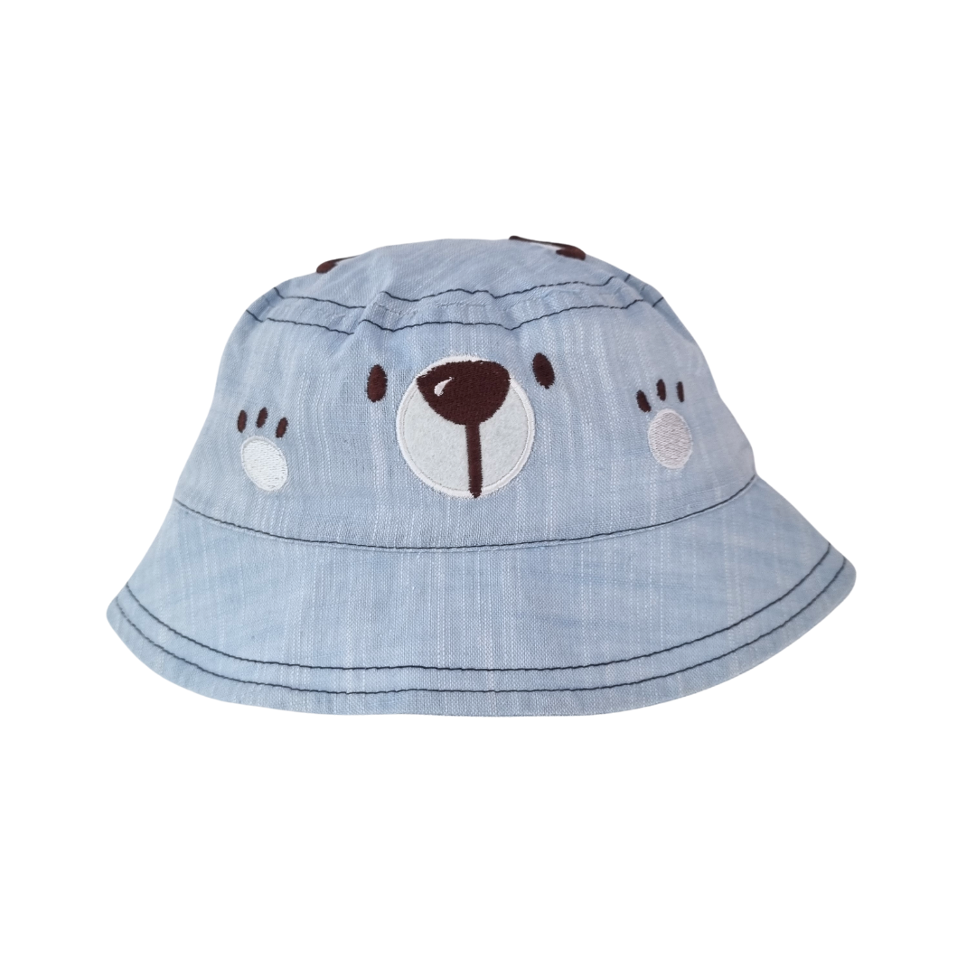 Панама Bear з резинкою р.46 блакитний
