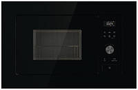 Микроволновая печь Gorenje встраиваемая, 20л, электр. управл., 800Вт, гриль, дисплей, черный