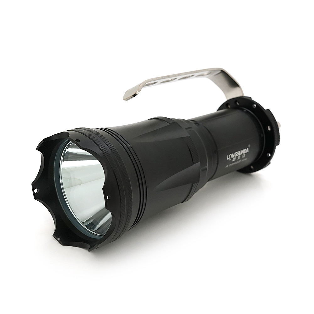Ліхтар пошуковий Longsunda SJ-1216, XHP70, 35W, 4 режими, 10400mah, Black, IP40, СЗП, 200х75х100 мм, BOX