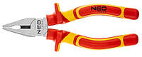 Плоскогубці комбіновані Neo Tools, діелектричні, для робіт під напругою 1000В, 180мм, CrV