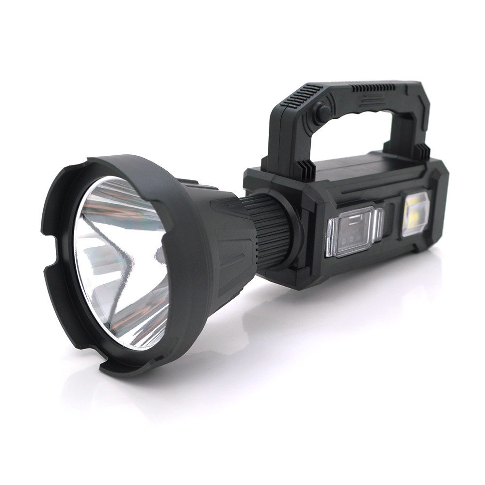 Ліхтар переносний W5109+Solar, 3+3 режими, вбудований акум, корпус пластмас, тринога, USB кабель, Box