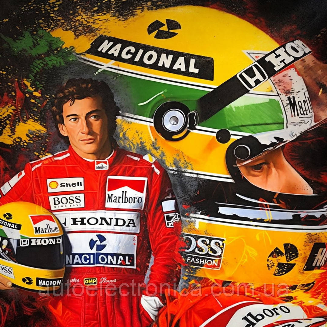 Картина на полотні "Ayrton Senna" | RD.1.1