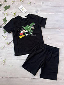 Костюм "Mickey Mouse" (футболка та шорти) дитячий р.98/122; Гурт. Україна