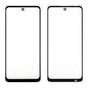 Скло тачскріна c OCA плівкою MOTOROLA G22 чорне, з олеофобним покриттям, загартоване