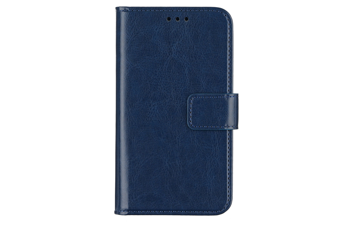 Чехол 2Е Basic для смартфонов 4.5-5`` (< 140*70*10 мм), ECO LEATHER, Navy