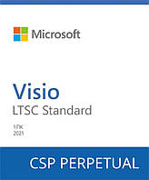 Програмний продукт Microsoft Visio LTSC Standard 2021
