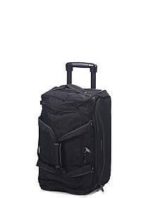 Сумка на колесах мала S чорна 55х30х28см/43л/2.3кг/Snowball 371-52