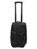 Сумка на колесах мала S чорна 55х30х28см/43л/2.3кг/Snowball 371-52, фото 3