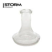 Колба для кальяна Шторм Мини Прозрачная (Колба Storm Mini Clear)