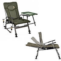 Кресло карповое усиленное Elektrostatyk Стул туристический раскладной 7 кг Рыболовные кресла