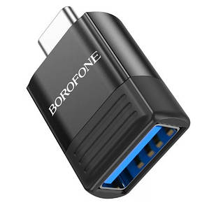 Адаптер BOROFONE BV18 Type-C male to USB female USB 3.0