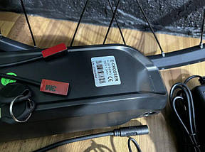 Електронабір E-Crosser задній 36V/500W під трищітку 26" шпицьований, АК li-ion 13A (Pass система), фото 6