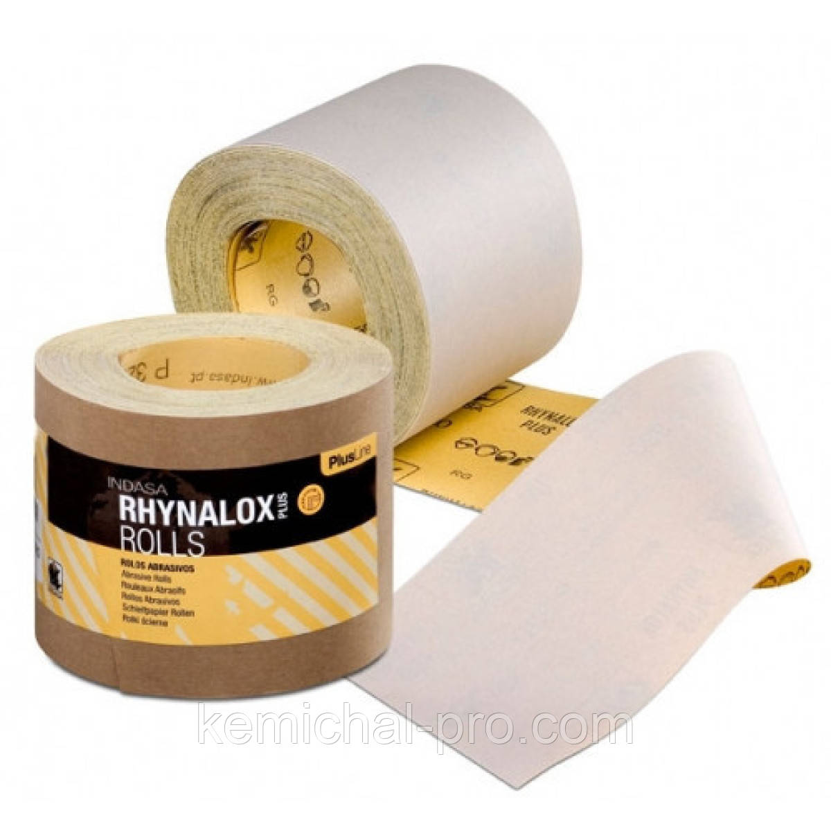 Абразивний папір INDASA P240 RHYNALOX PLUS LINE 115 мм* 50 м (Португалія)