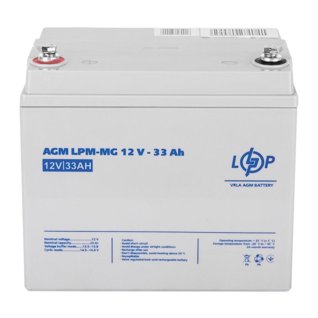 Акумулятор мультигелевий LPM-MG 12V - 33 Ah, фото 1