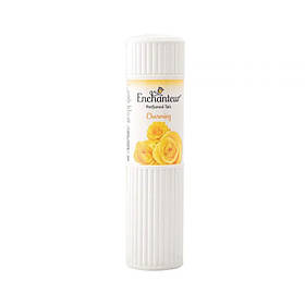 Тальк пудра для тіла парфумована з трояндою та цитрусовими  Enchanteur Charming  Perfumed Talc 125 г