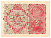 Банкнота, Австрия 2 Кроны 1922