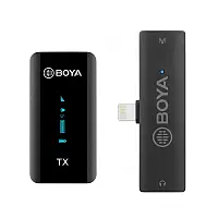Петличний мікрофон BOYA BY-XM6-S3 Lightning (чорний)