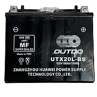 Акумулятор Outdo UTX20L-BS 12V18Ah/10HR кислотний