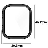 Захисний чохол для смарт годинника Redmi Watch 3 чорний, фото 4
