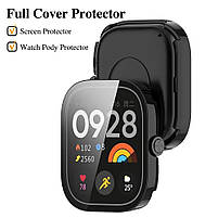 Захисний чохол для смарт годинника Redmi Watch 3 чорний, фото 6