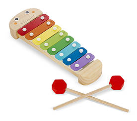 Дитяча музична іграшка - ксилофон Гусениця (Wooden Caterpillar Xylophone) ТМ Melіssa & Doug MD8964